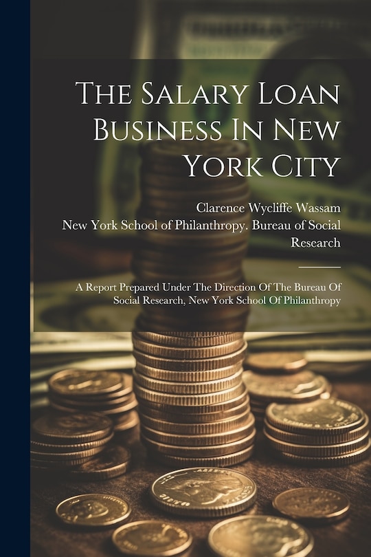 Couverture_The Salary Loan Business In New York City