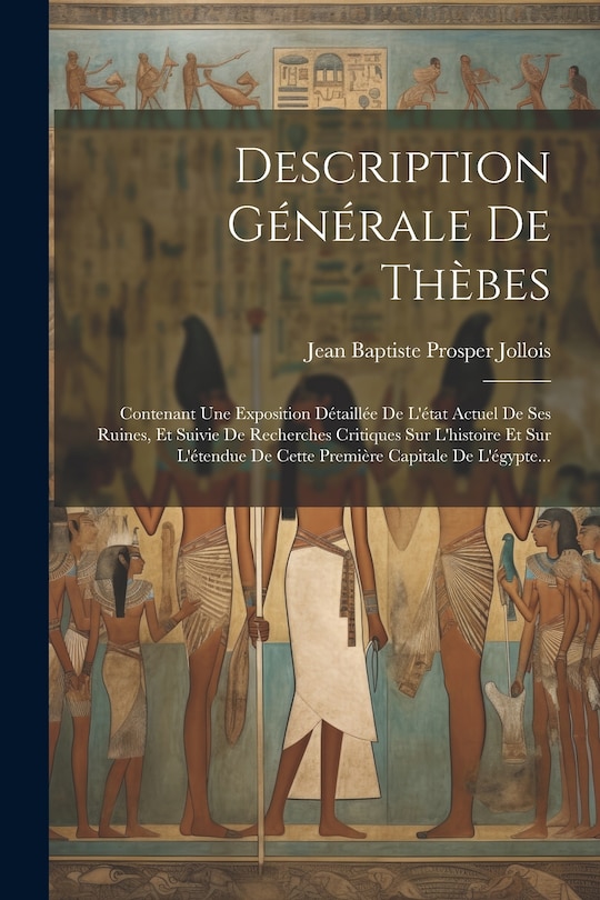 Front cover_Description Générale De Thèbes