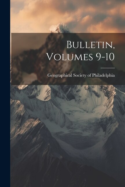 Front cover_Bulletin, Volumes 9-10