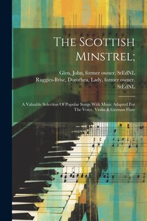 Front cover_The Scottish Minstrel;