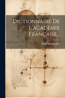 Front cover_Dictionnaire De L'académie Française...