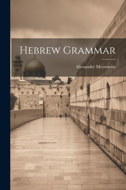 Couverture_Hebrew Grammar