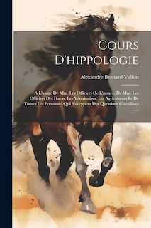 Couverture_Cours D'hippologie