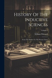Couverture_History Of The Inductive Sciences