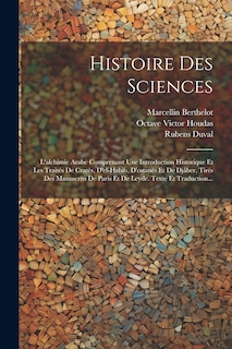 Front cover_Histoire Des Sciences