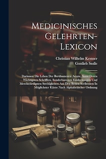 Couverture_Medicinisches Gelehrten-lexicon