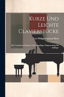 Front cover_Kurze Und Leichte Clavierstücke