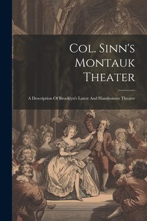 Couverture_Col. Sinn's Montauk Theater