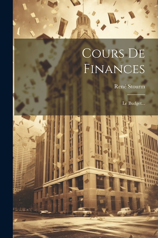 Front cover_Cours De Finances