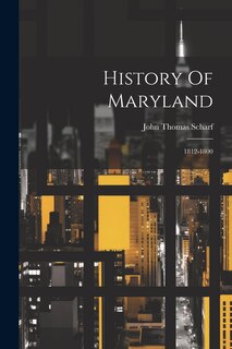 Couverture_History Of Maryland