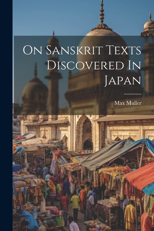 Couverture_On Sanskrit Texts Discovered In Japan