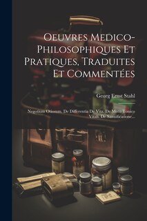 Front cover_Oeuvres Medico-philosophiques Et Pratiques, Traduites Et Commentées