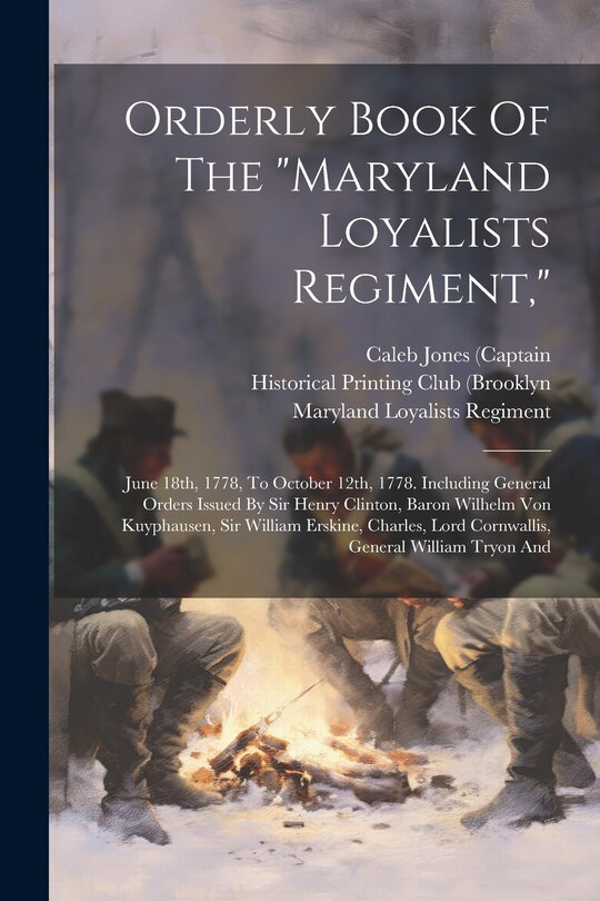 Front cover_Orderly Book Of The maryland Loyalists Regiment,