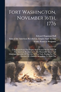 Couverture_Fort Washington, November 16th, 1776