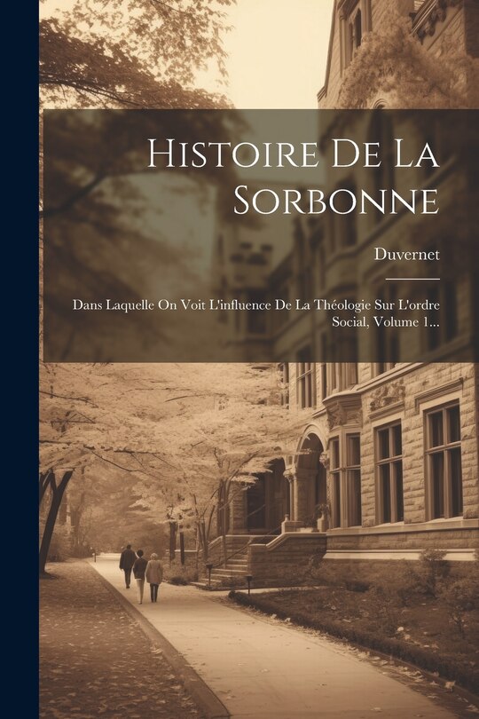 Couverture_Histoire De La Sorbonne