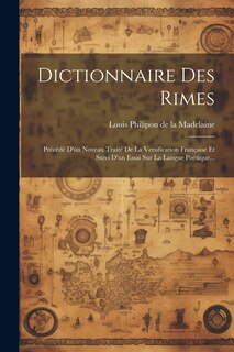 Front cover_Dictionnaire Des Rimes