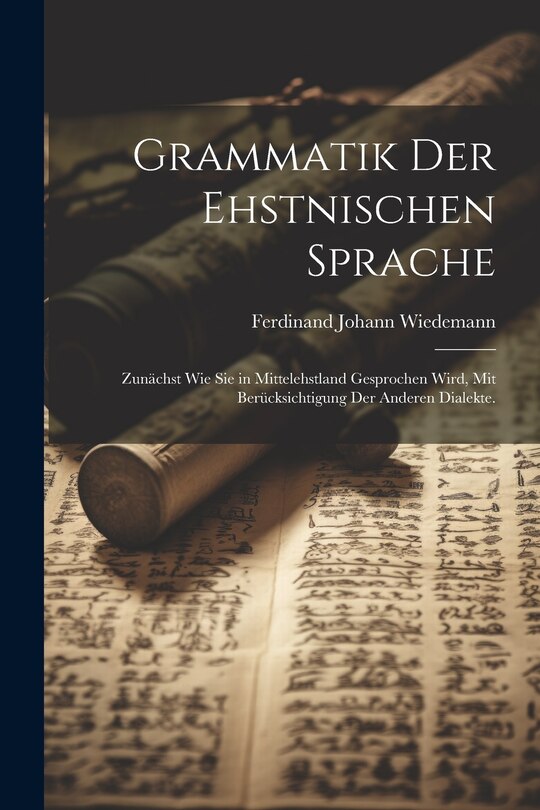 Couverture_Grammatik der Ehstnischen Sprache