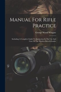 Couverture_Manual For Rifle Practice