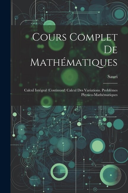 Front cover_Cours Complet De Math&eacute;matiques
