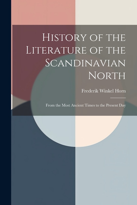 Couverture_History of the Literature of the Scandinavian North