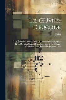 Couverture_Les OEuvres D'euclide