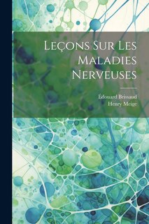 Couverture_Leçons Sur Les Maladies Nerveuses