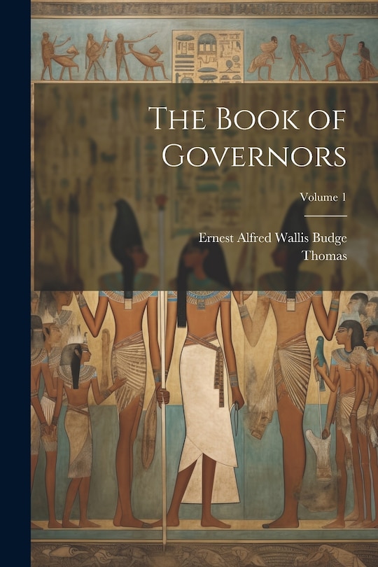 Front cover_The Book of Governors; Volume 1