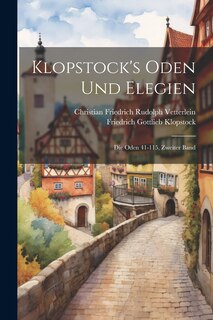 Front cover_Klopstock's Oden Und Elegien