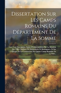 Front cover_Dissertation Sur Les Camps Romains Du Département De La Somme