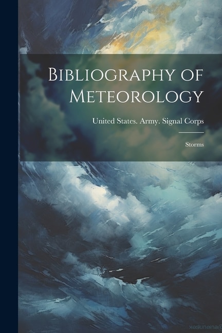Front cover_Bibliography of Meteorology