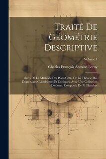 Couverture_Traité De Géométrie Descriptive