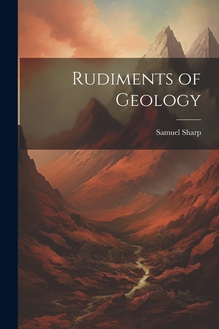 Front cover_Rudiments of Geology