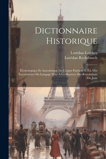Front cover_Dictionnaire Historique