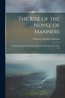 Front cover_The Rise of the Novel of Manners