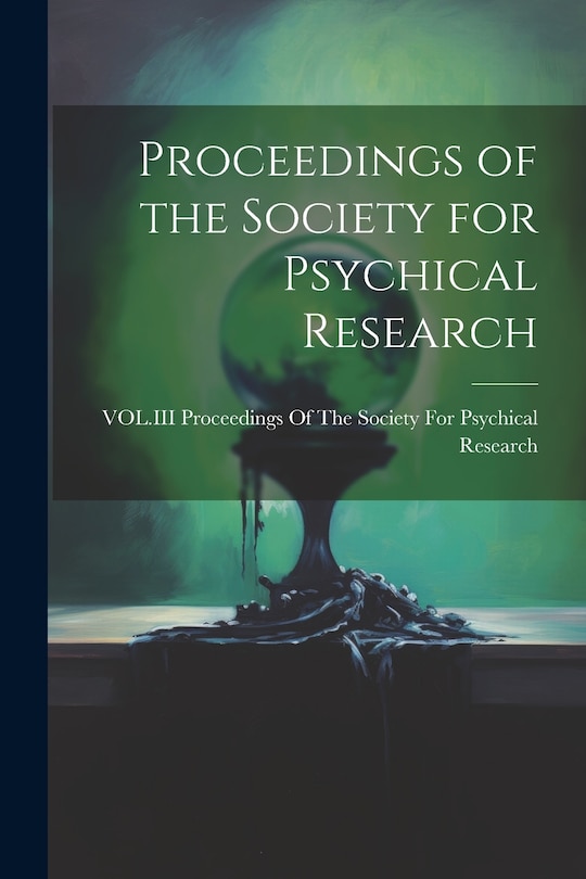 Front cover_Proceedings of the Society for Psychical Research