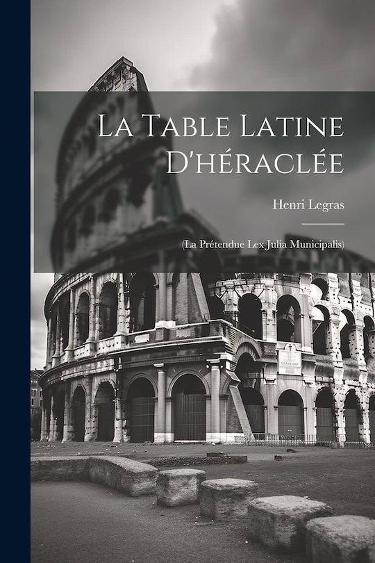 Front cover_La Table Latine D'héraclée