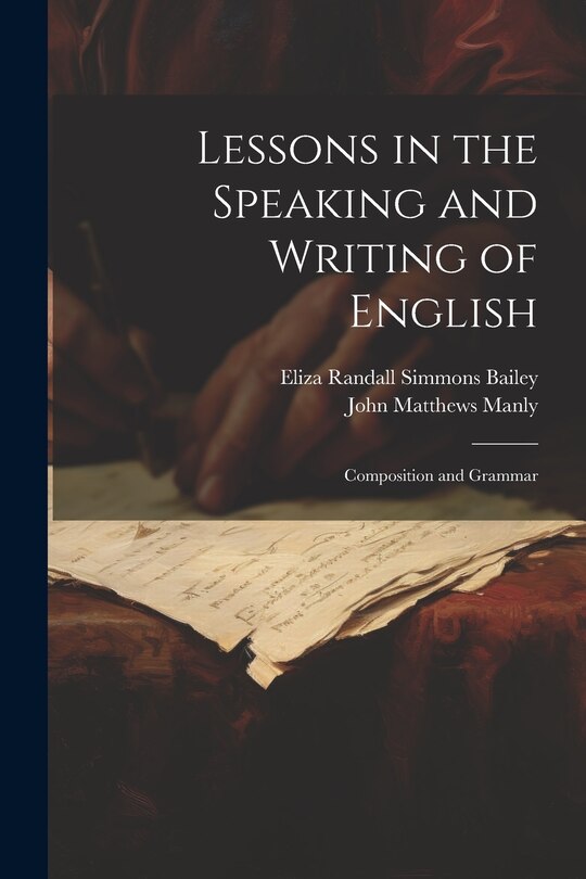 Couverture_Lessons in the Speaking and Writing of English