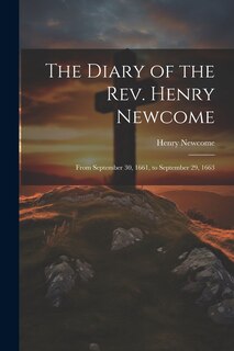 Couverture_The Diary of the Rev. Henry Newcome