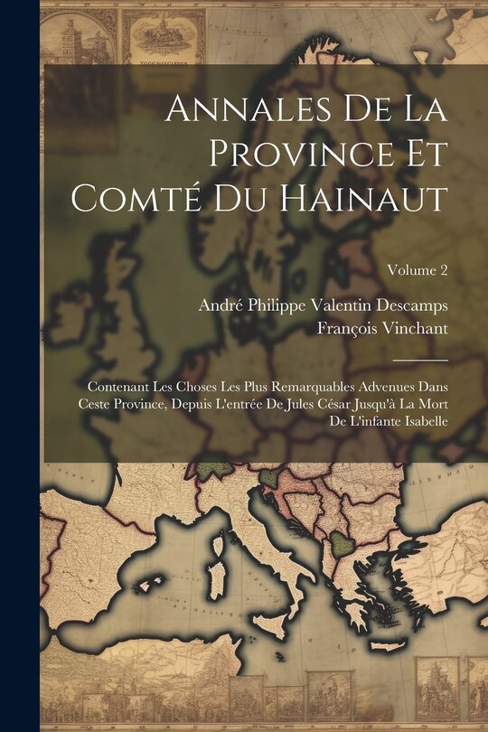 Couverture_Annales De La Province Et Comté Du Hainaut