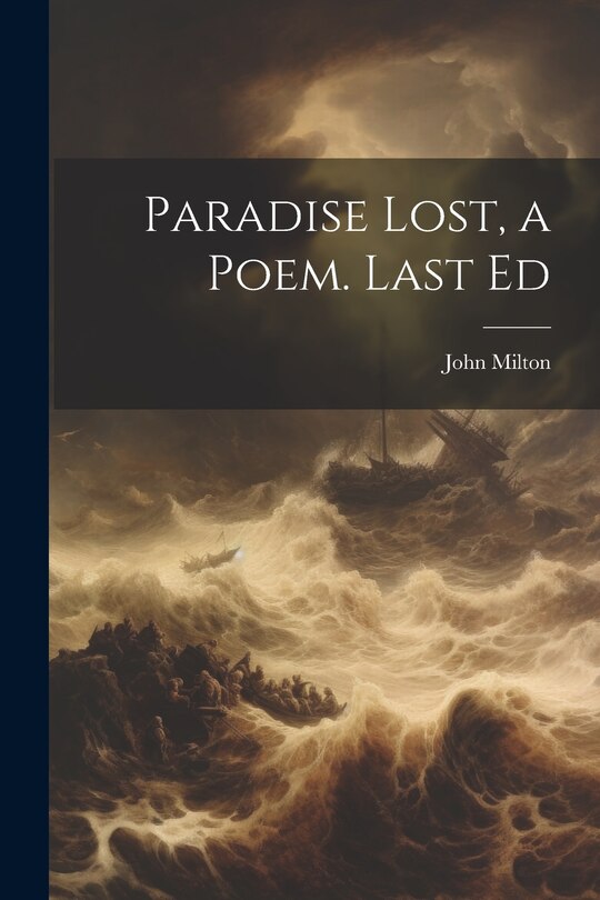 Couverture_Paradise Lost, a Poem. Last Ed