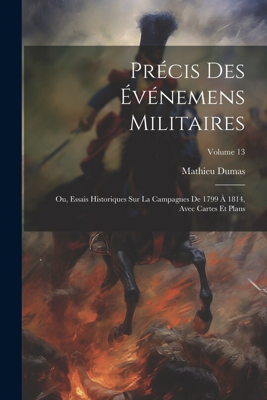 Front cover_Précis Des Événemens Militaires