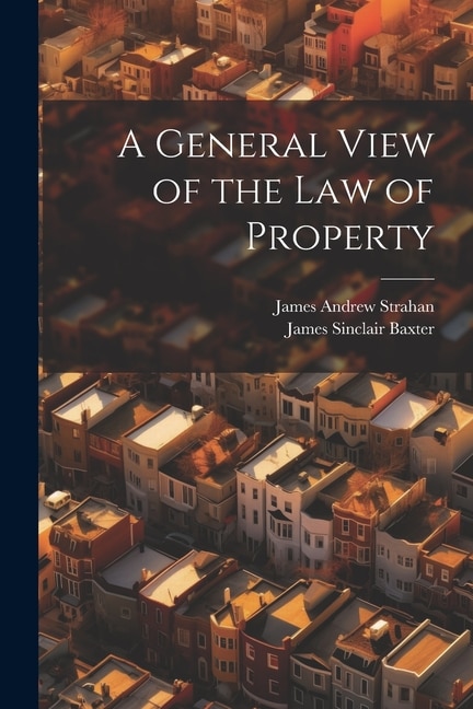 Couverture_A General View of the Law of Property