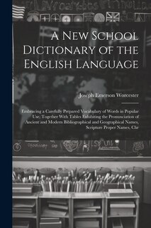 Front cover_A New School Dictionary of the English Language