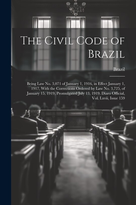 Front cover_The Civil Code of Brazil