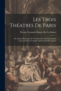 Front cover_Les Trois Théatres De Paris