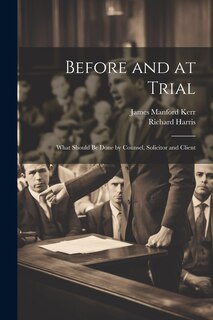 Front cover_Before and at Trial