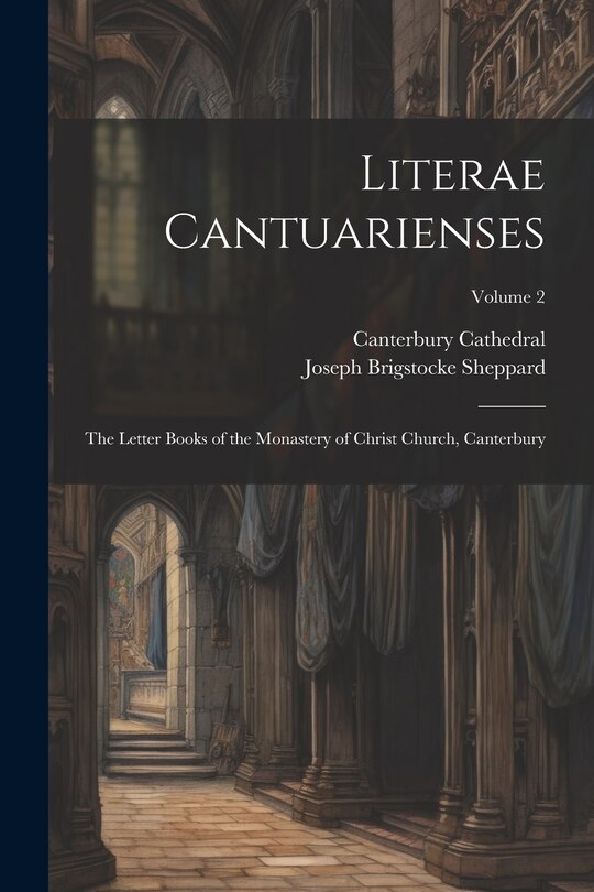 Front cover_Literae Cantuarienses