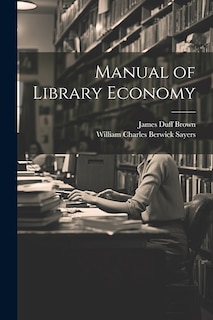 Couverture_Manual of Library Economy