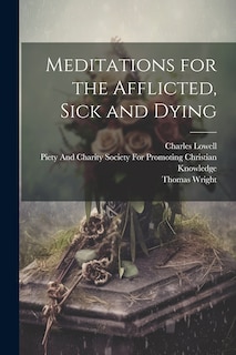 Couverture_Meditations for the Afflicted, Sick and Dying