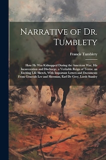 Couverture_Narrative of Dr. Tumblety